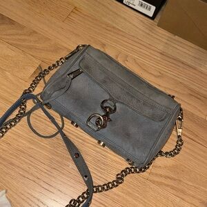 Rebecca minkoff cross body in gray